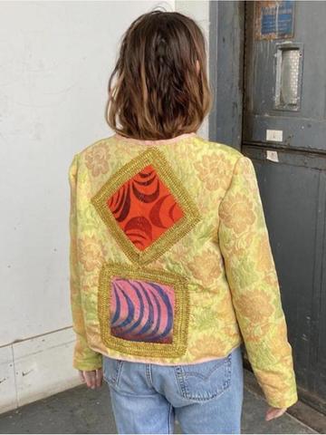 Quilted handmade 50s jacket