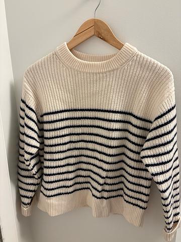 merino striped sweater