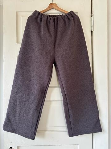 Wool pants