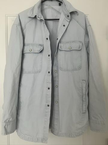 Long denim jacket/overshirt