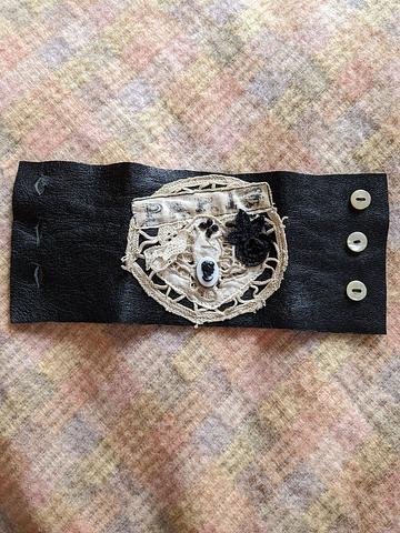 Leather bracelet