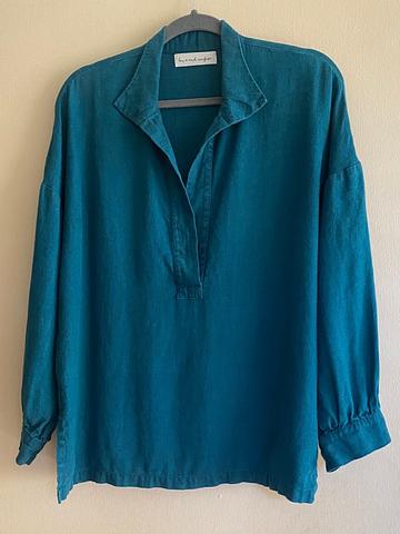 Sky linen shirt