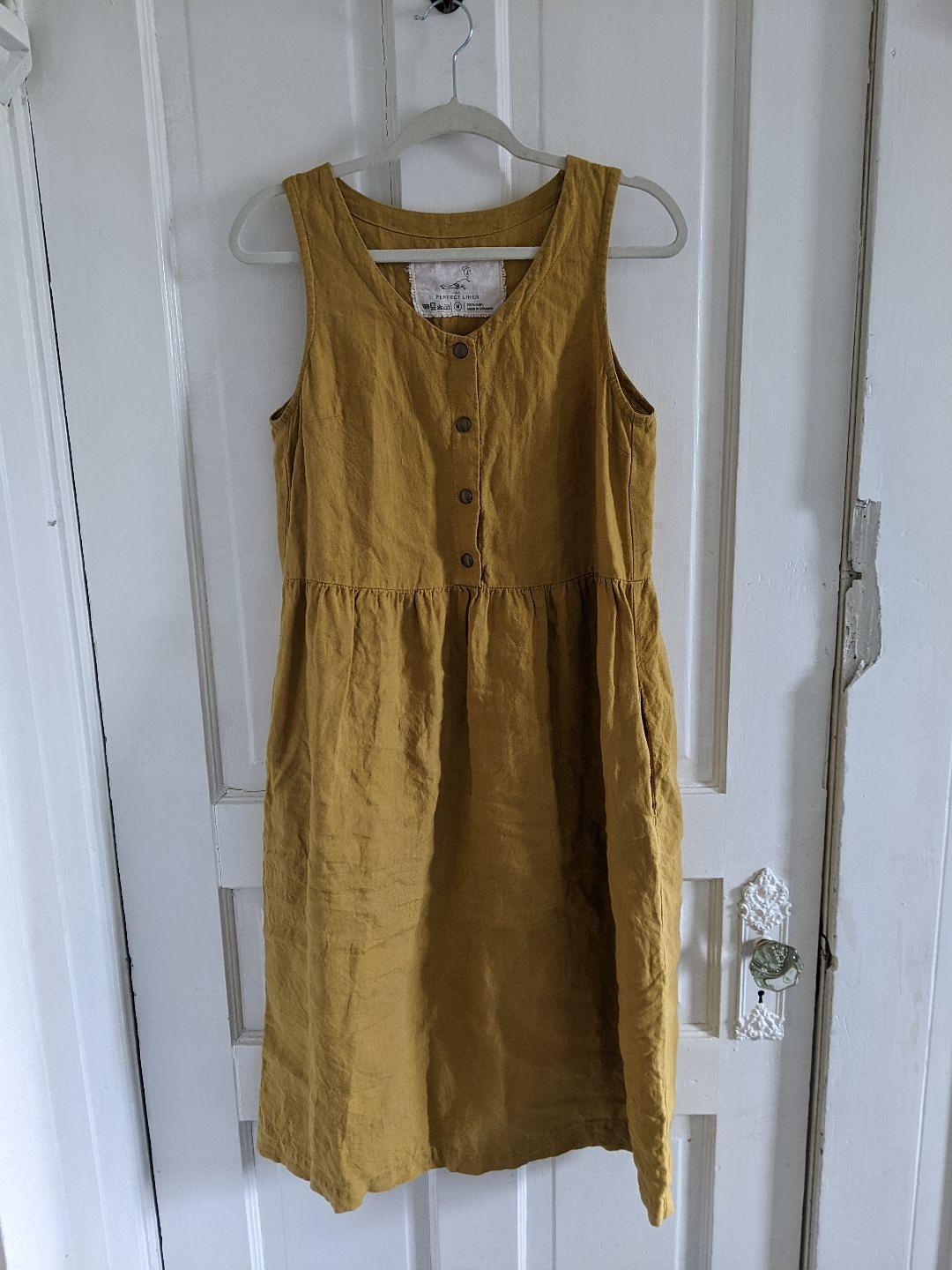 not perfect linen dress VOLUME oversized linen dress