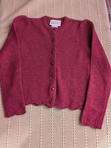 Laura Ashely wool cardigan