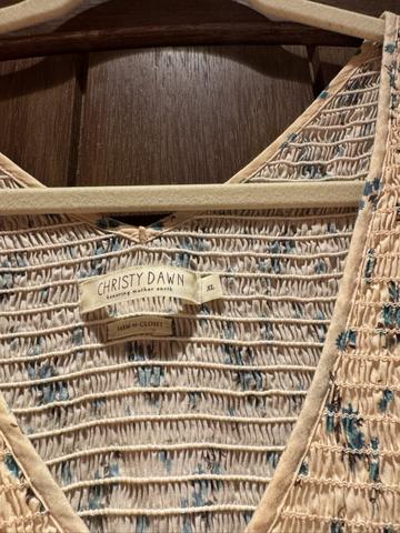 Brooklyn Dress in Mums Ditsy Cream