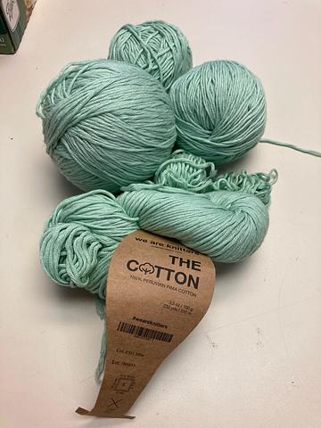 The cotton yarn