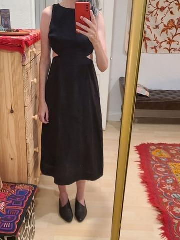 Cut Out Cotton Dress