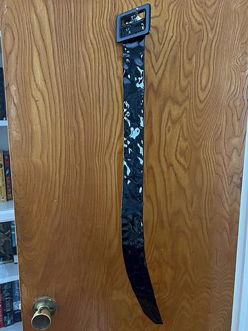 Patent Leather Black Belt