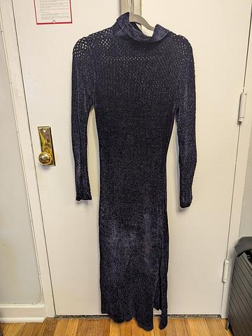 Knit Turtleneck Dress