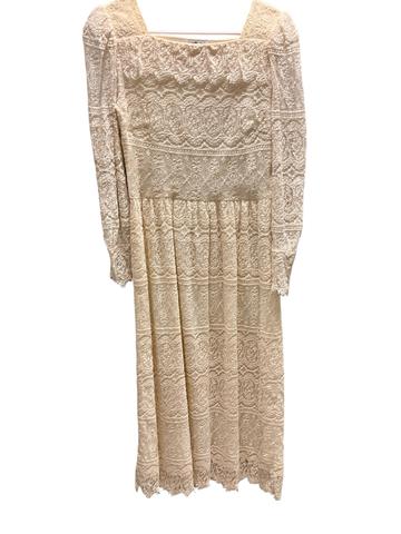 Ivory Lace Dress