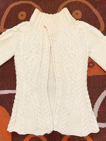 Cabled Cardigan