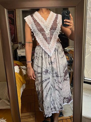 Tie-dyed nightgown