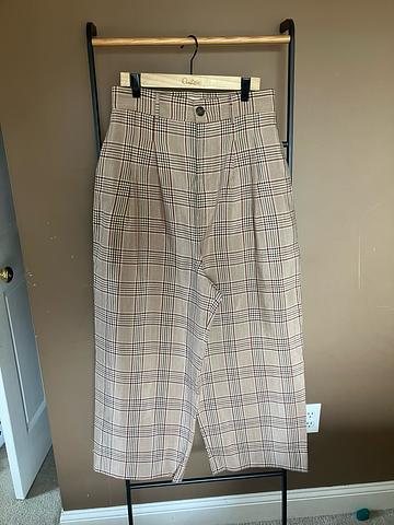 Caron Callahan Plaid pants