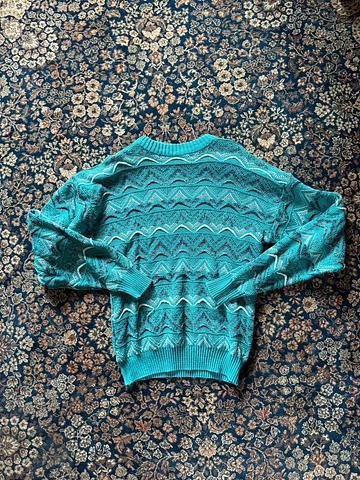 Funky Natural Fiber Sweater