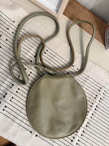 Leather Disc bag