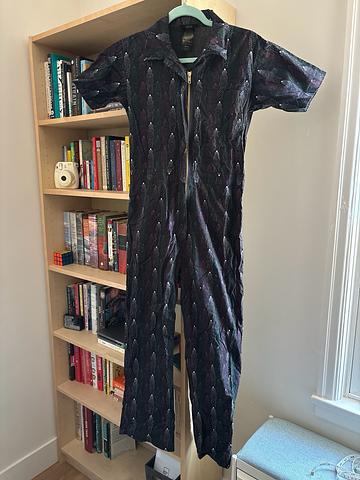Short Sleeved  Jumpsuit