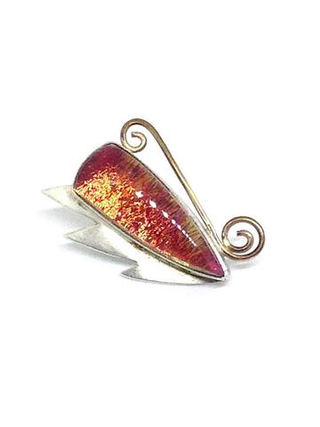 Artisan Glass Statement Earring