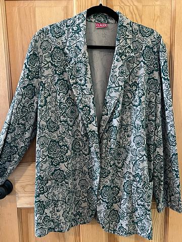 Floral blazer