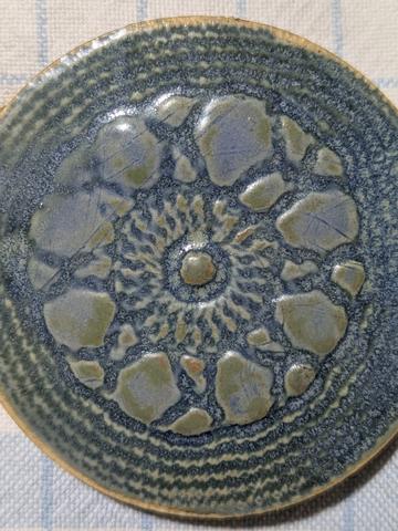 Handmade ceramic belt buckle