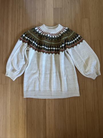 Fisherman sweater