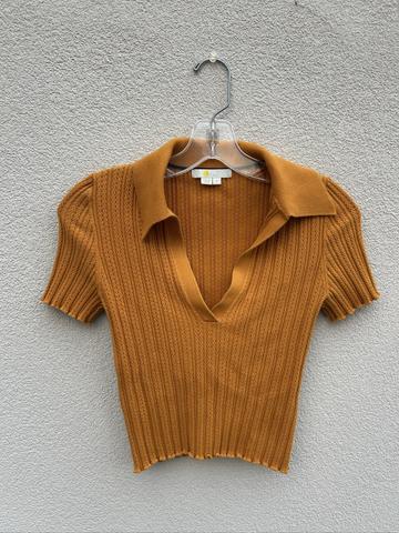 Stretch Crop Polo