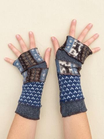 Handmade Fingerless Gloves Mittens