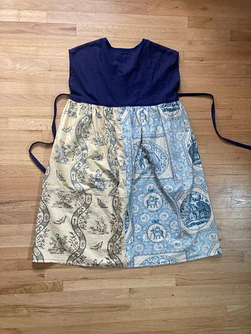 Self drafted dress