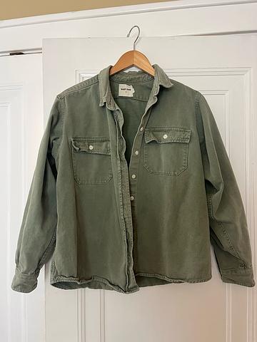 Chamois Button Up