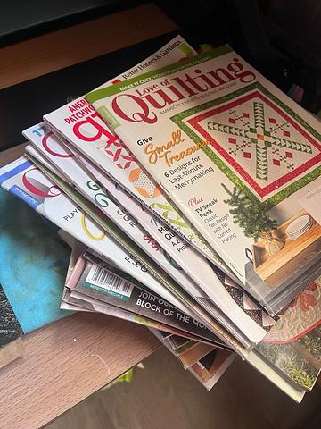 Lot of quilting magazines