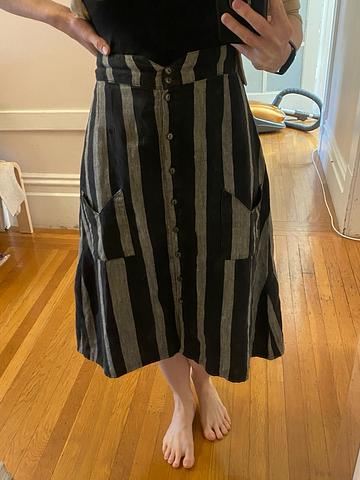Linen skirt
