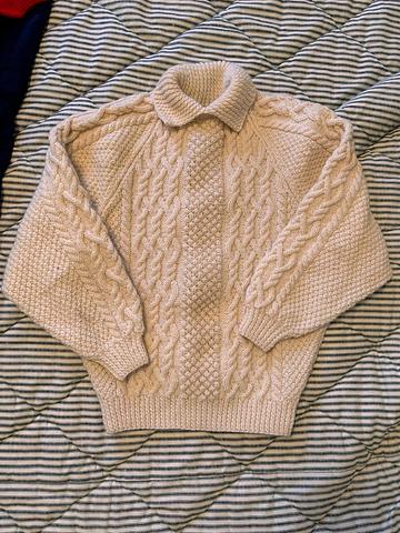 Vintage Irish Aran Sweater