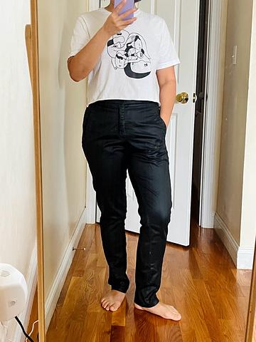 Waxed Cotton Pants