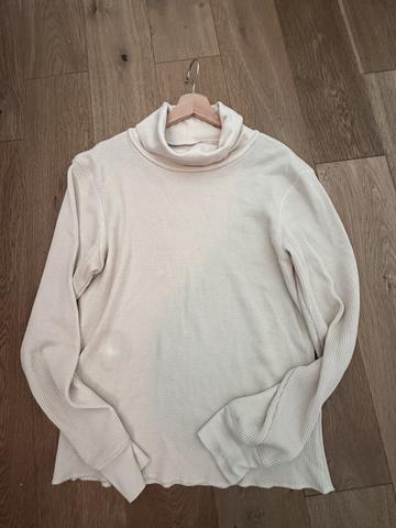 Waffle Turtleneck