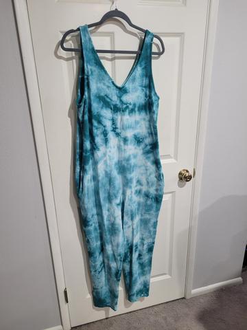 North of West tie dye jumpsuit xl