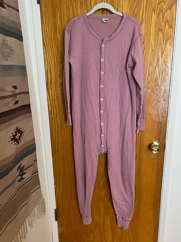 Pink Wool/Cotton Long John’s