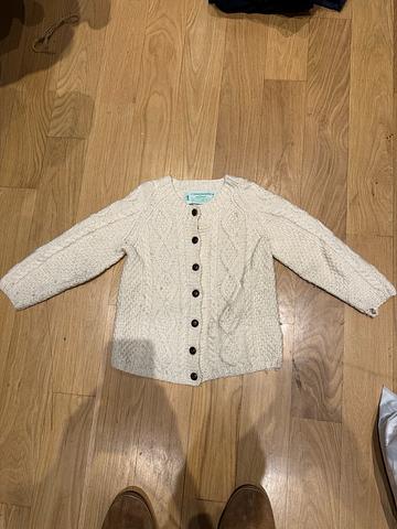 100% Merino Wool Cardigan Sweater