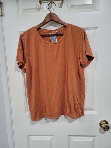 Jungmaven cotton hemp tee L orange