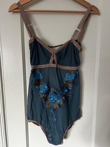 Sheer lingerie bodysuit