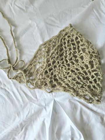 Crochet bonnet