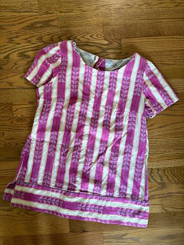 Beatrix Top with AMH Handwoven cotton
