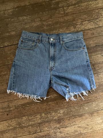 Cut Off Denim Shorts