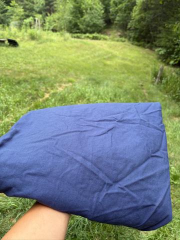 blue canvas