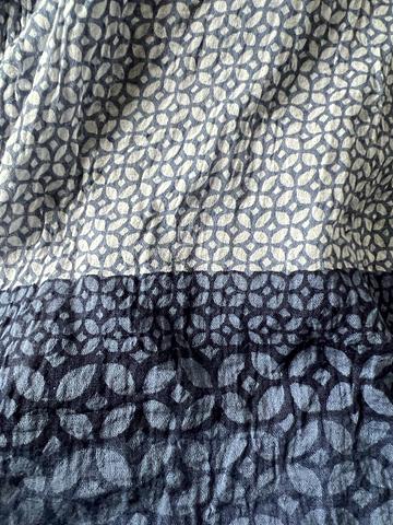 Block print scarf/shawl