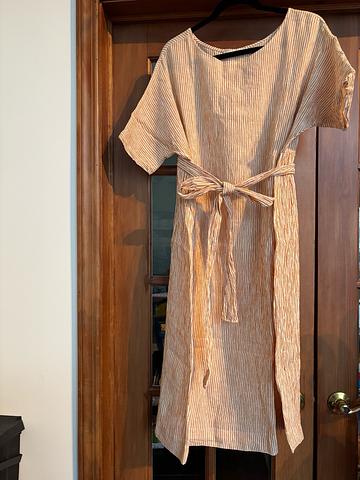 Gathered Midi Dress