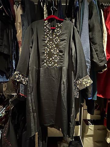 Couture Mudcloth Dress