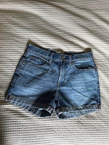 relaxed denim short