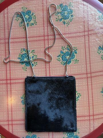 Pony hair purse