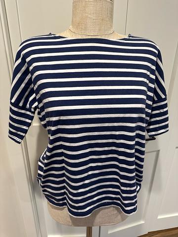 Boxy Striped Tee