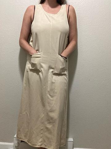 Super Soft Lyocell Dress With Pockets