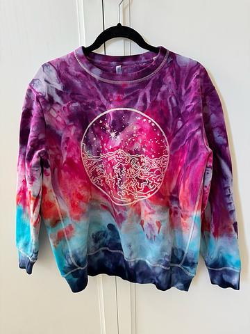 Ice Dyed Carina Nebula Sweatshirt